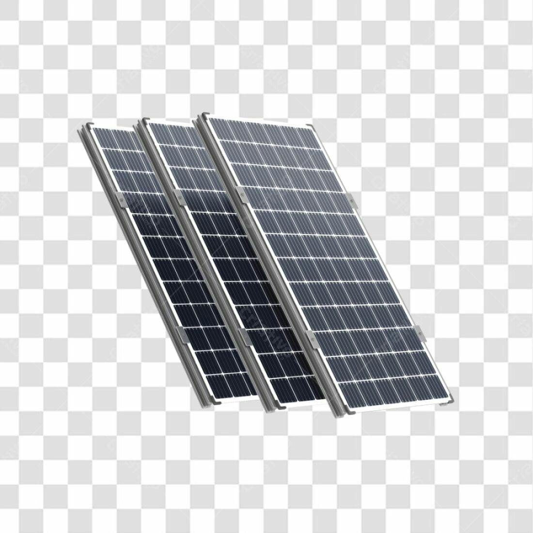 Icone Energia Solar PNG com fundo transparente