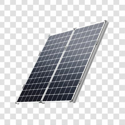 Asset 3D Energia Solar Placa Solar Grafite Fotovotaica Isolada Com Fundo Transparente 14 Copiar