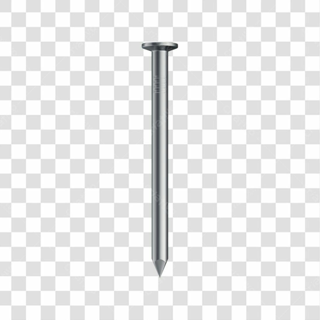 Icone Prego Metalico PNG com fundo transparente