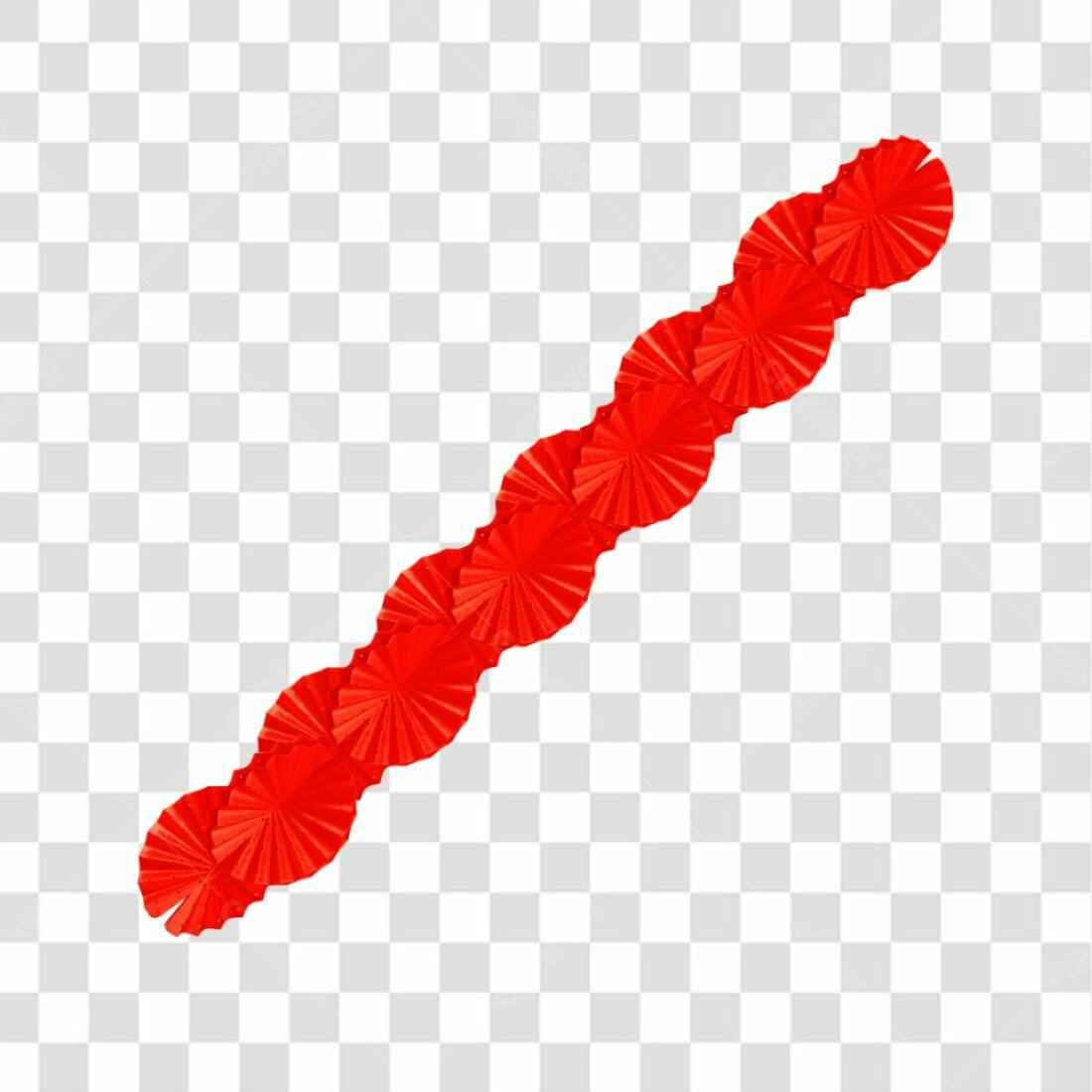 Decoração Festa Vermelha PNG com fundo transparente