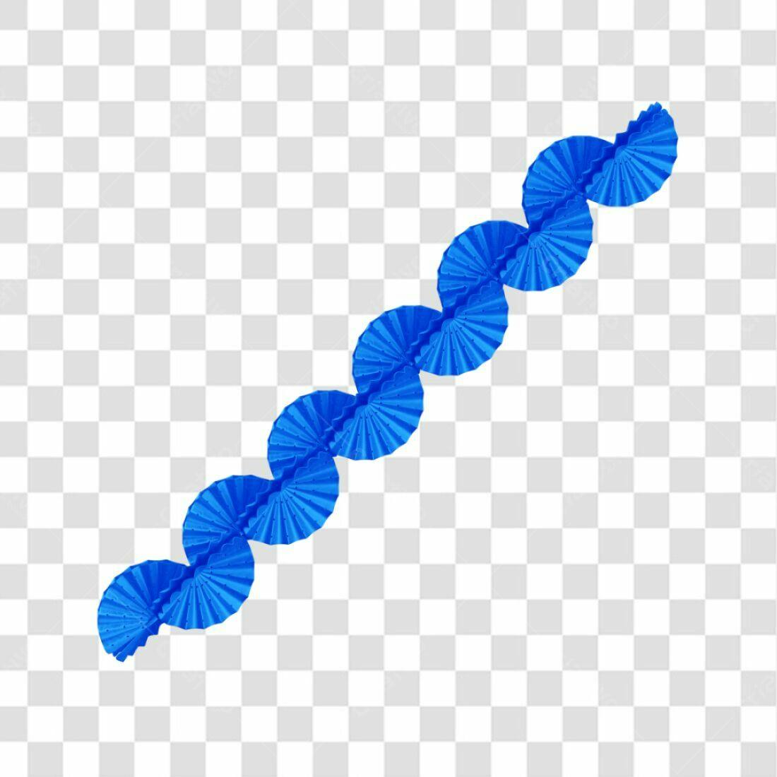 Decoração Festa Azul PNG com fundo transparente