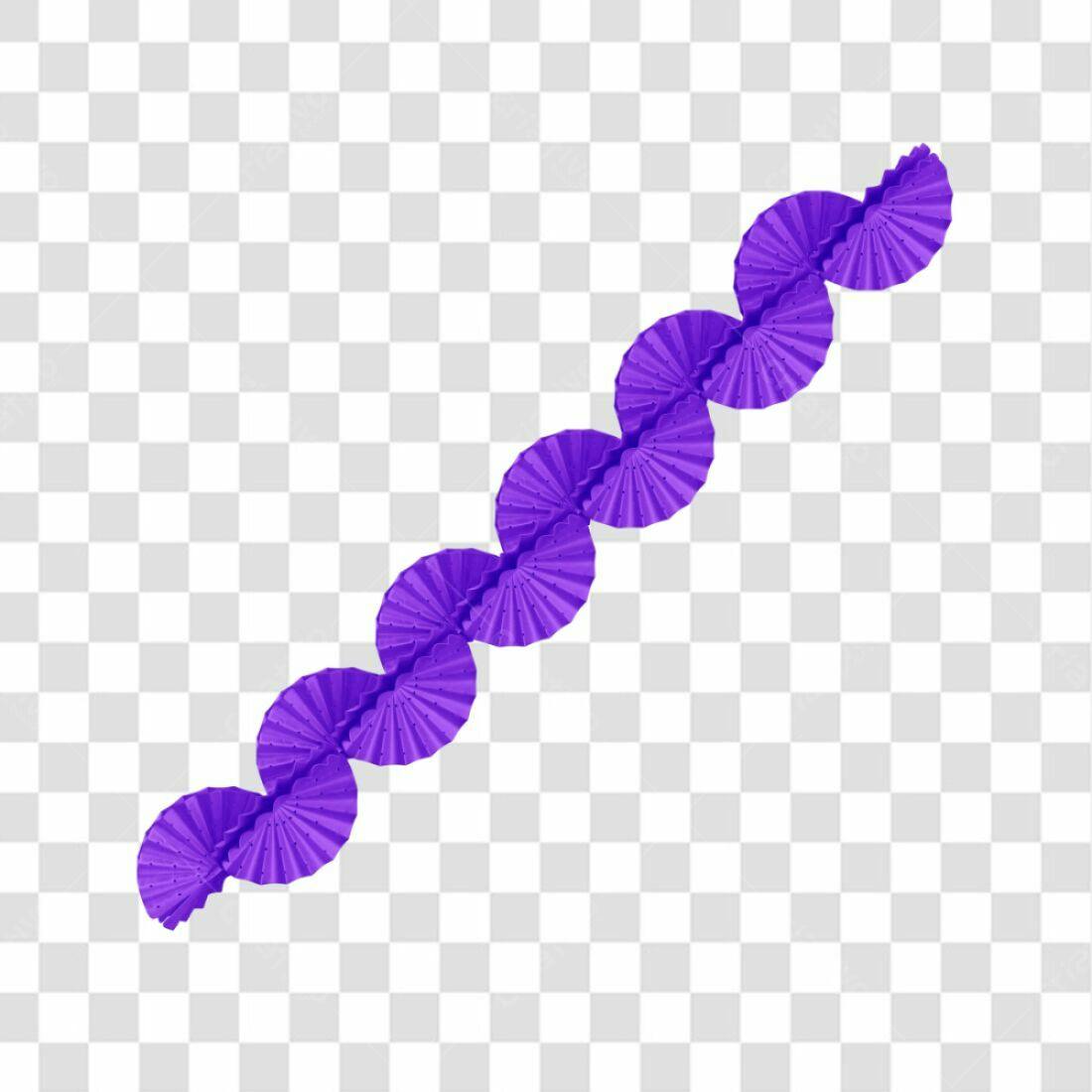 Decoração Festa Roxo PNG com fundo transparente