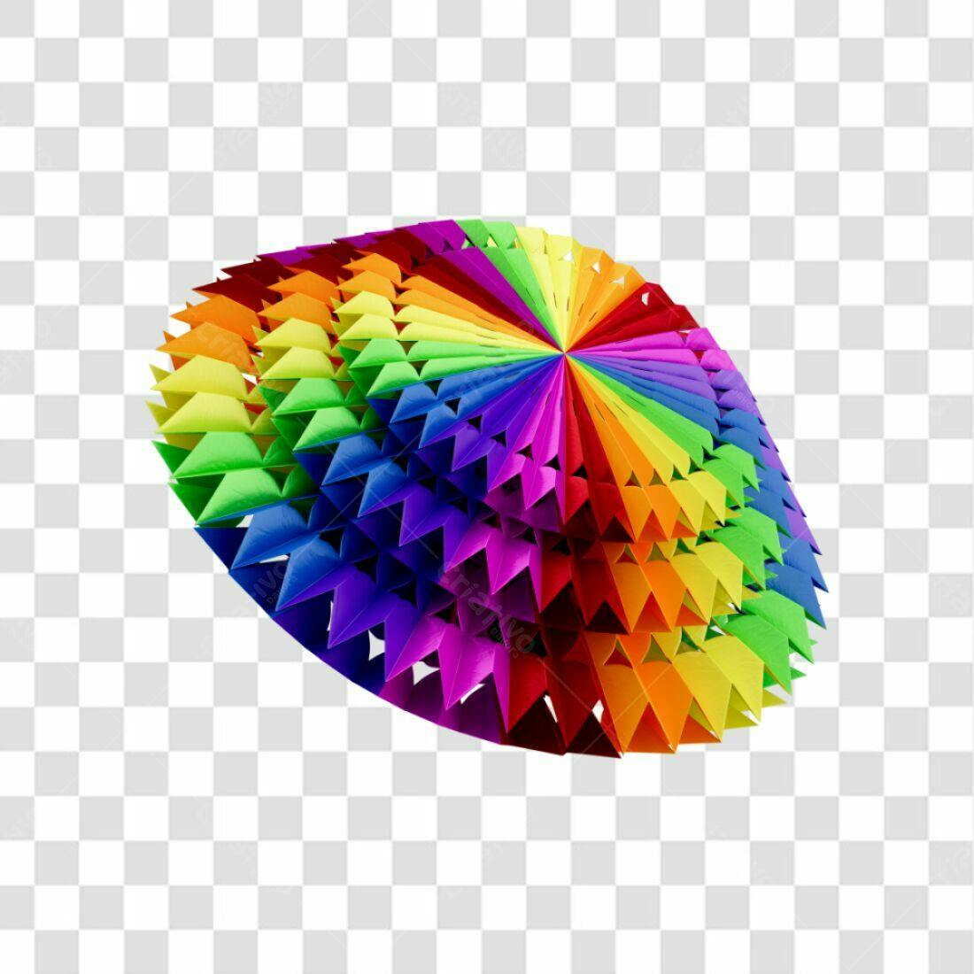 Icone Arco-íris PNG com fundo transparente