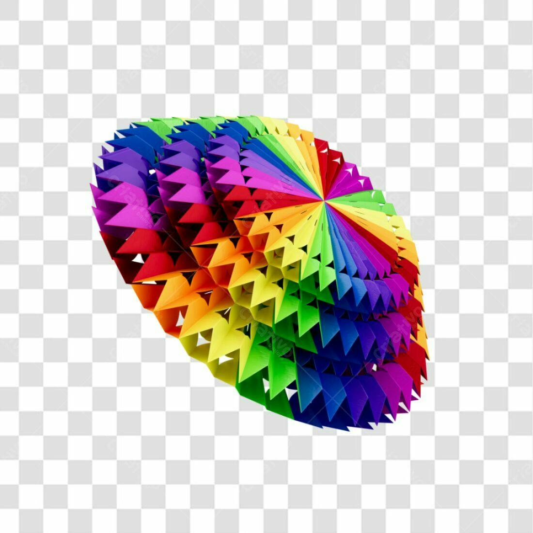Icone Arco-Íris PNG com fundo transparente