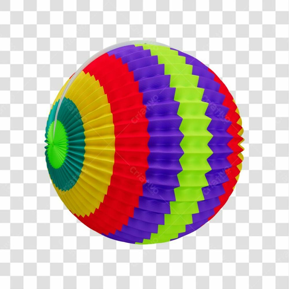 Elemento Balão De Papel Colorido Composição Festa Junina São João Brasileiro Com Fundo Transparente Copiar