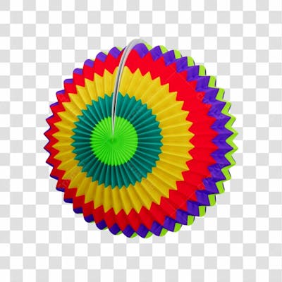 Elemento Balão De Papel Colorido Composição Festa Junina São João Brasileiro Com Fundo Transparente Copiar