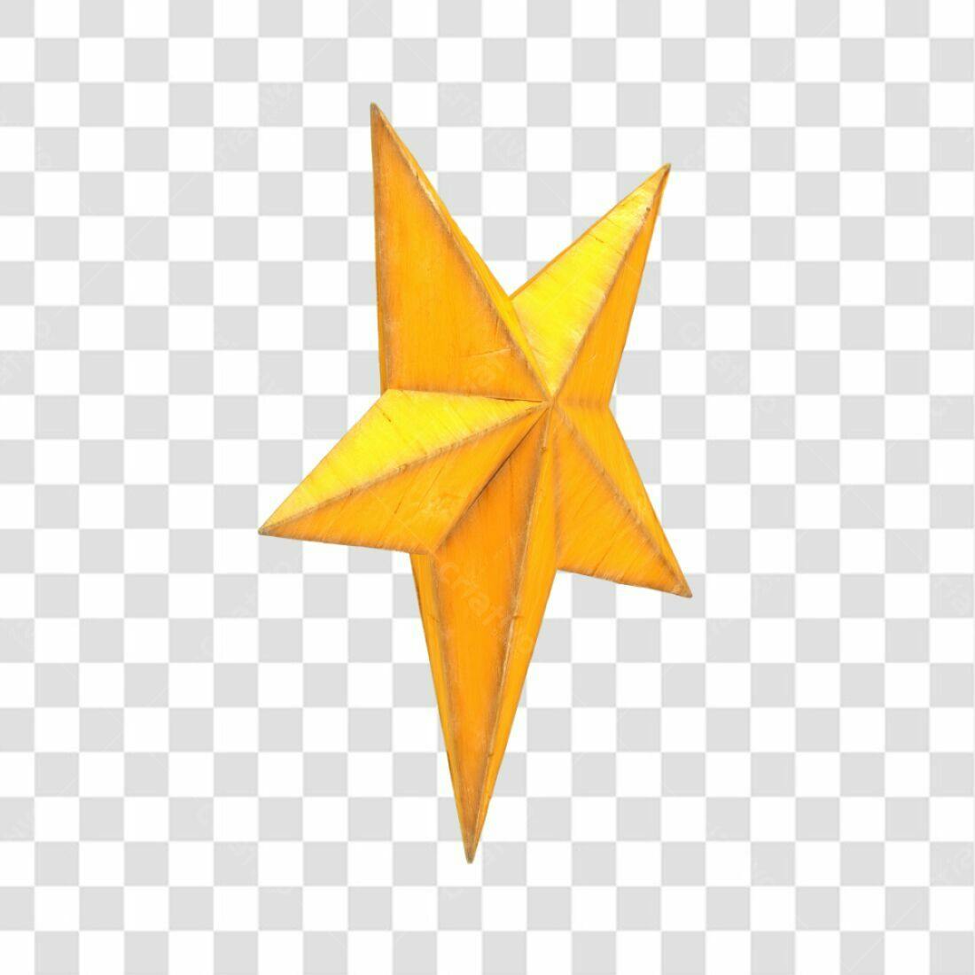 Icone Estrela Natalina PNG com fundo transparente