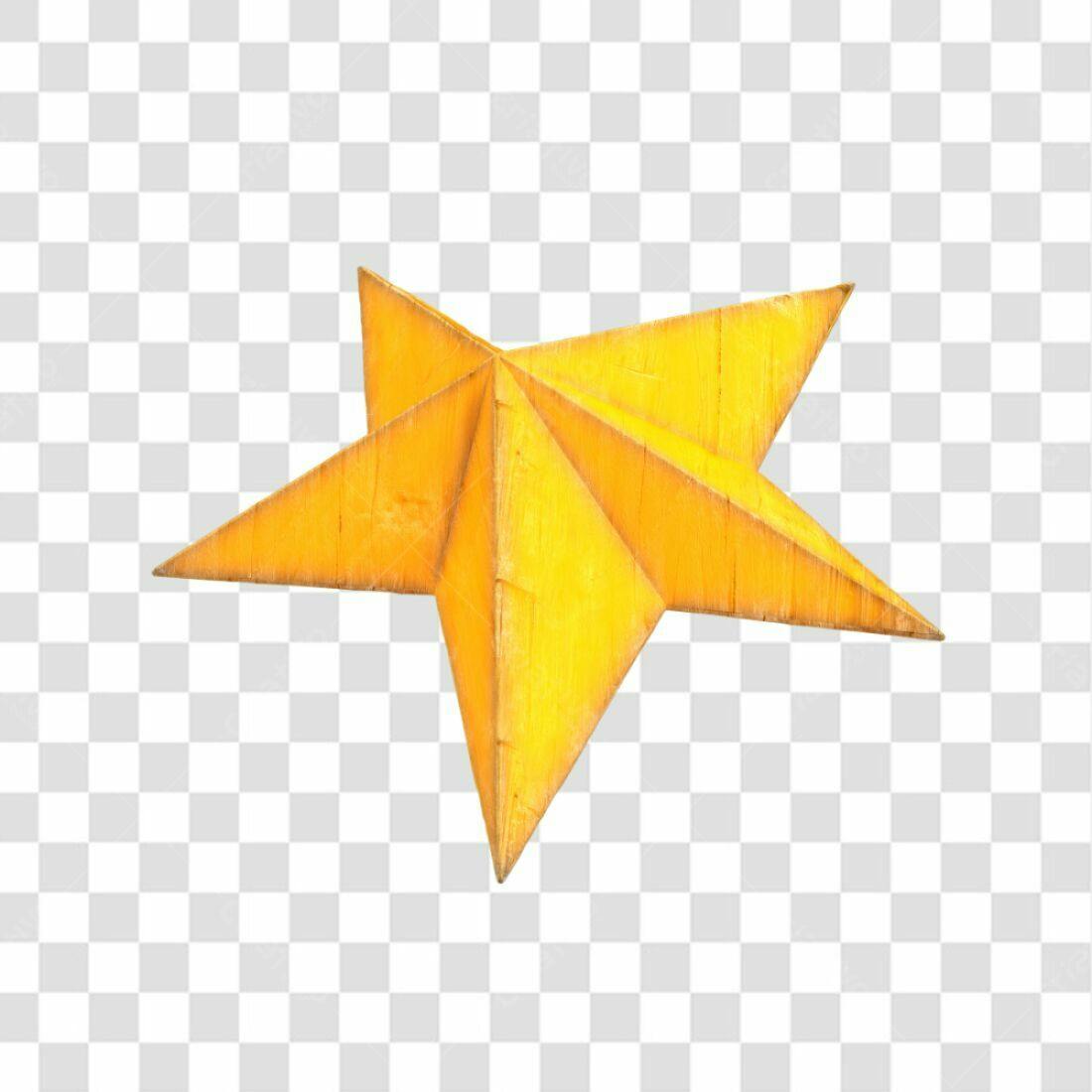 Icone Estrela Natalina PNG com fundo transparente
