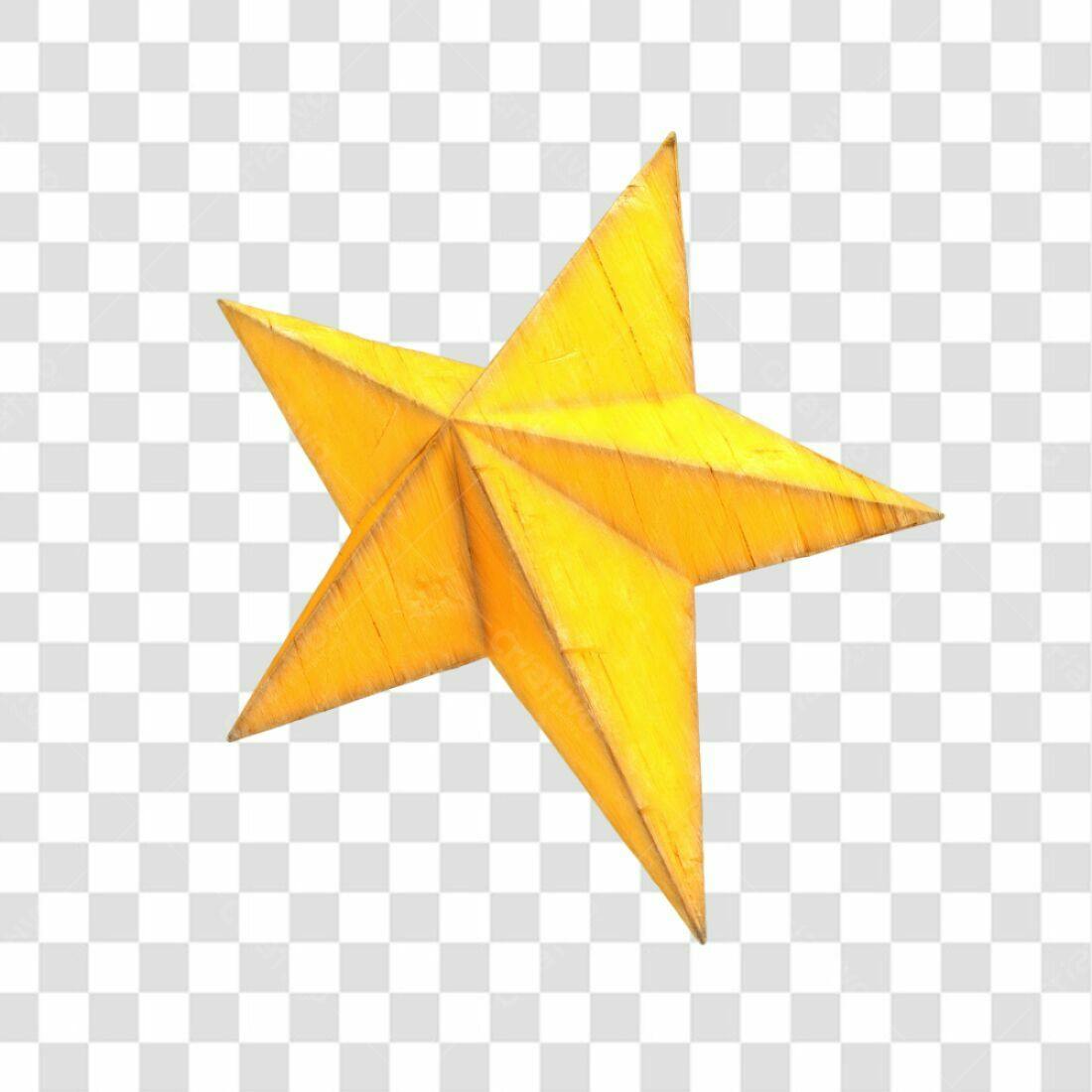Icone Estrela Natalina PNG com fundo transparente