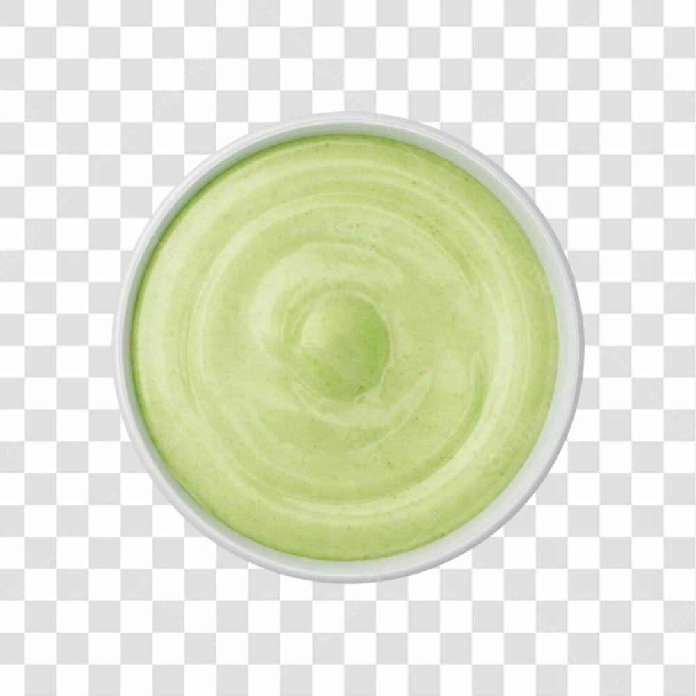 Molho De Maionese Verde Com Fundo Transparente Copiar