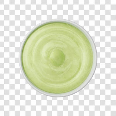 Molho De Maionese Verde Com Fundo Transparente Copiar