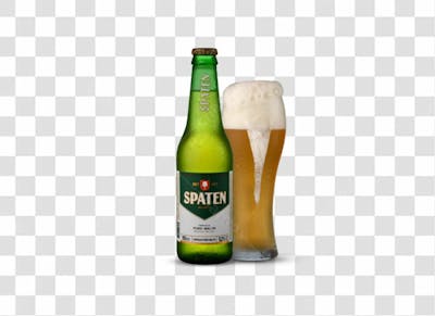 Espaten Beer Garrafa E Copo