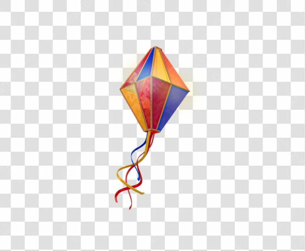 Balao De Sao Joao Elemento 3D Png Transparente