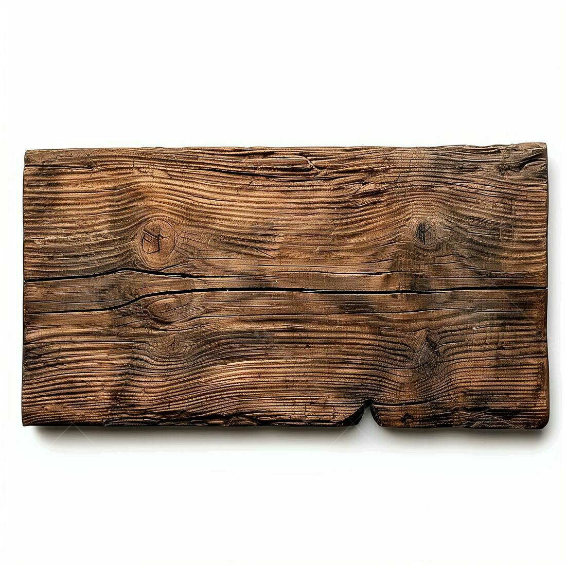 Placa de Madeira Rustica Textura Marrom