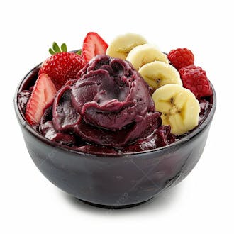 Tigela de açaí, sorveteria, açaíteria