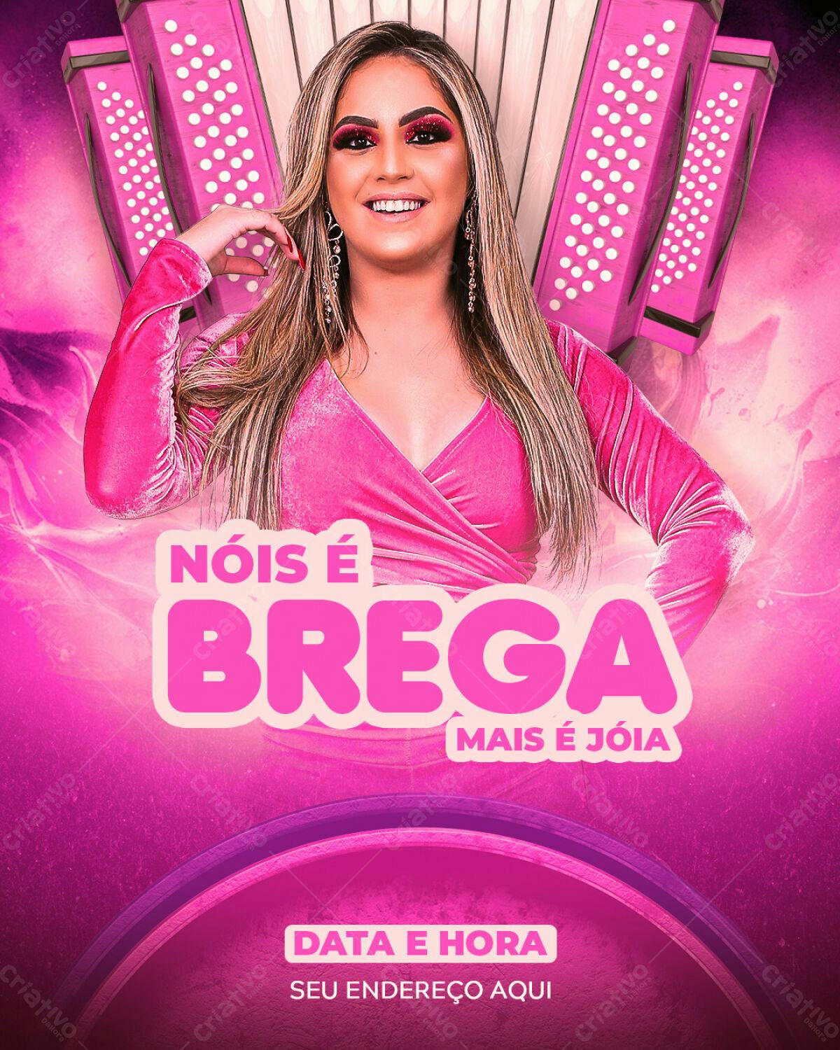 Flyer Brega Funk PSD Editável