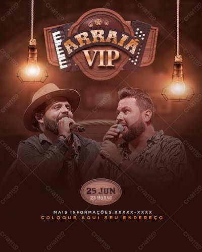 Flyers De Eventos Festa Junina Forró E São João Modelo 15
