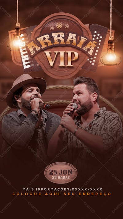 Flyers De Eventos Festa Junina Forró E São João Modelo 16