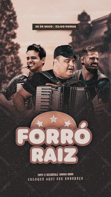 Flyers de eventos festa junina forró e são joão modelo 68