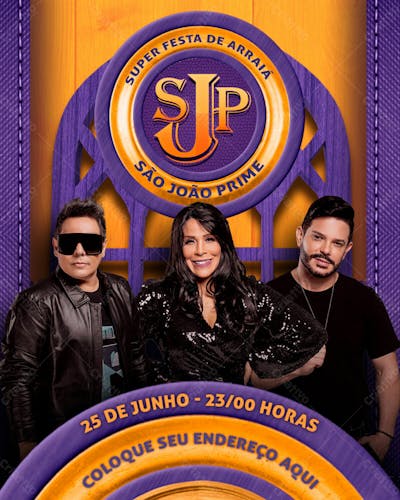 Flyers De Eventos Festa Junina Forró E São João Modelo 101