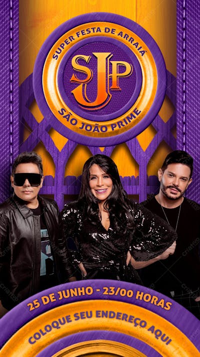 Flyers De Eventos Festa Junina Forró E São João Modelo 102