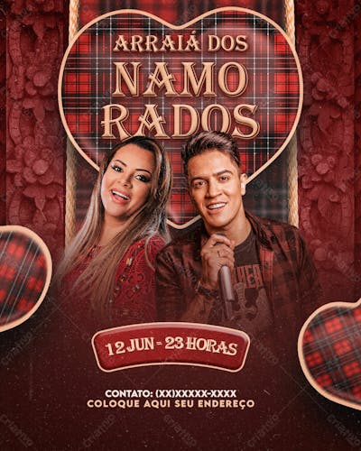 Flyers De Eventos Festa Junina Forró E São João Modelo 103