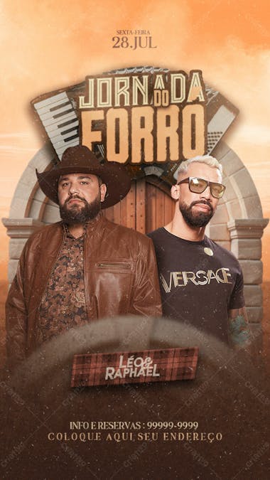 Flyers de eventos festa junina forró e são joão modelo 144