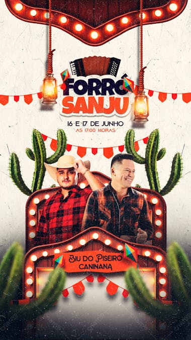 Evento forró sanju stories