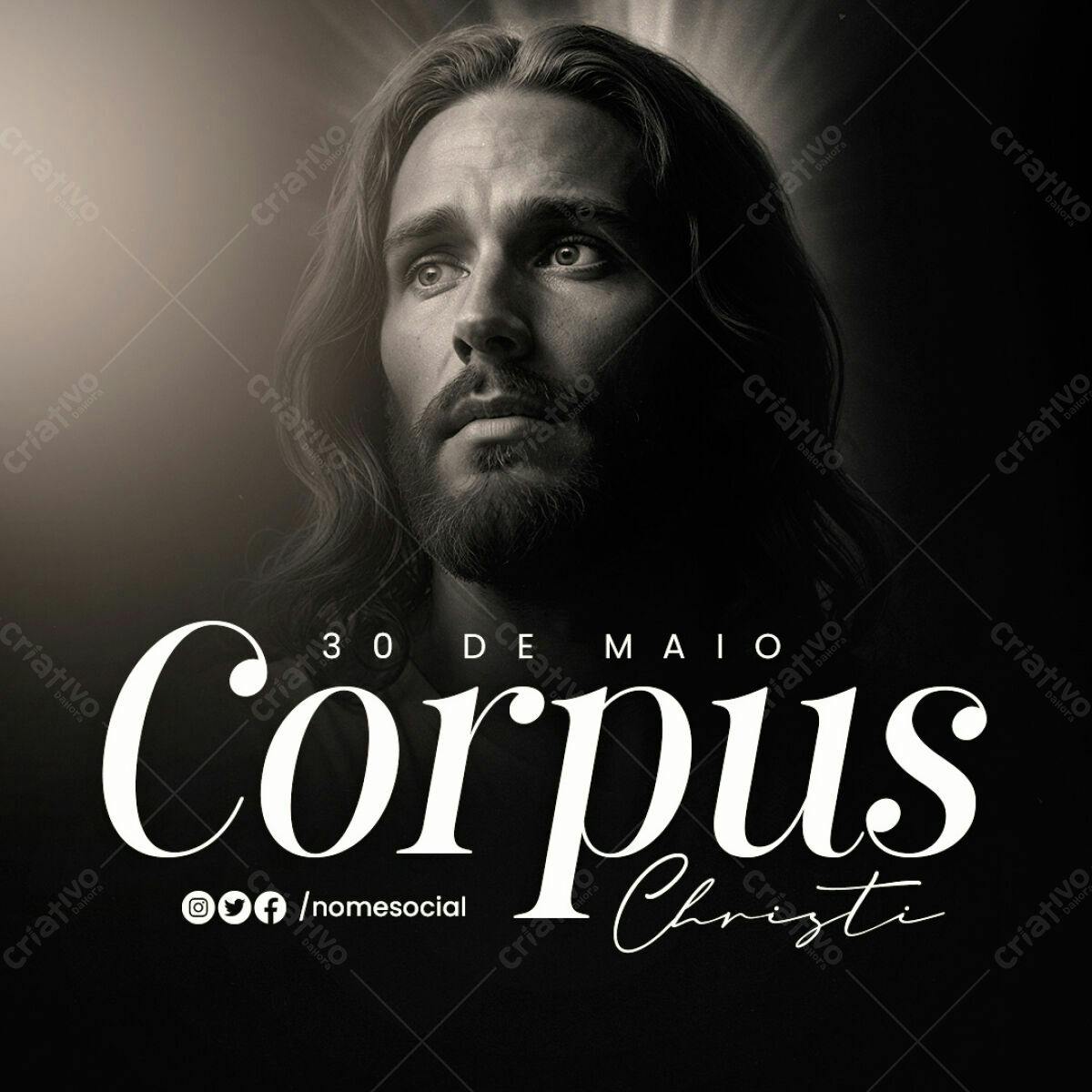 Flyer Corpus Christi PSD Editável