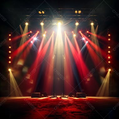 Palco de show e evento