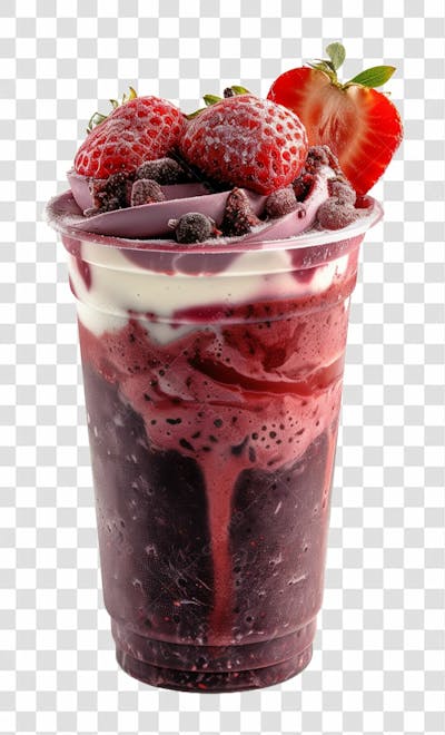 Copo De Sorvete Com Açaí, Sorveteria, Açaíteria