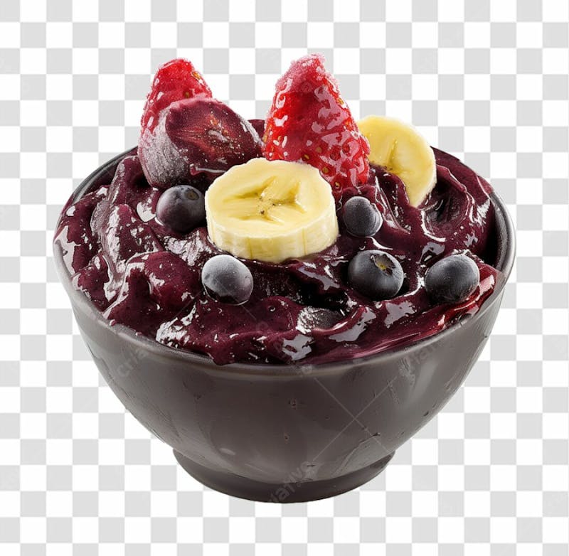 Tigela de açaí, sorveteria, açaíteria