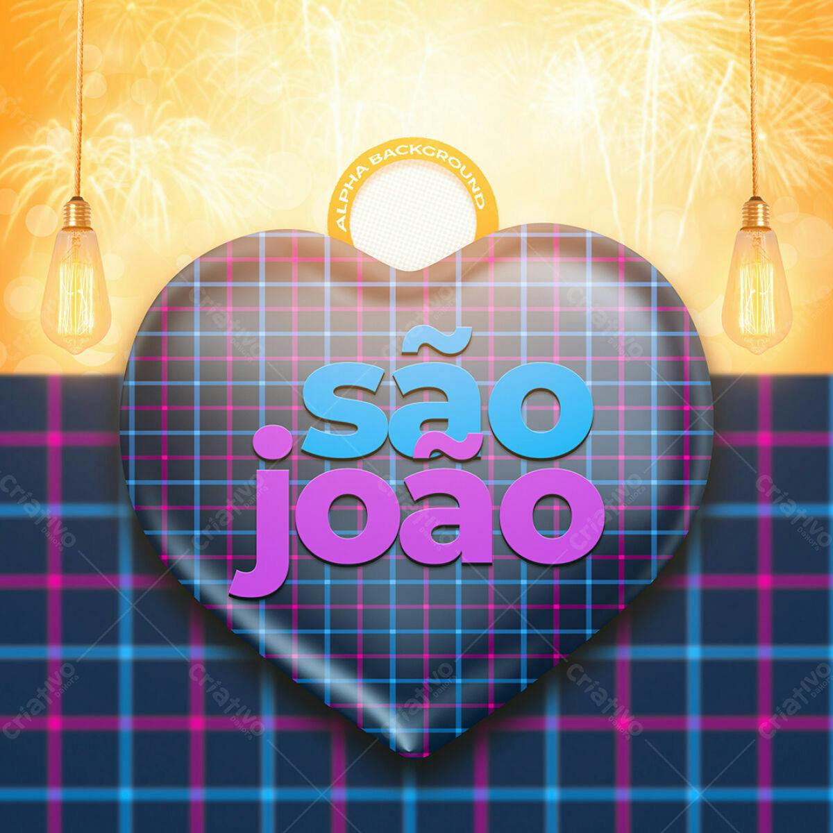 Flyer São João PSD Editável