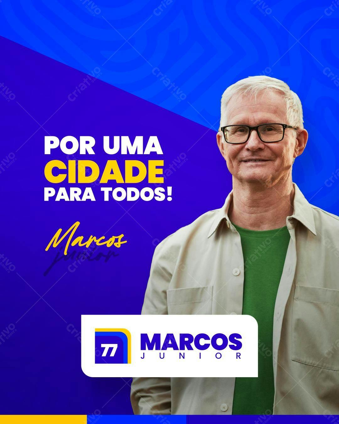 Postagem para Campanha Política PSD Editável