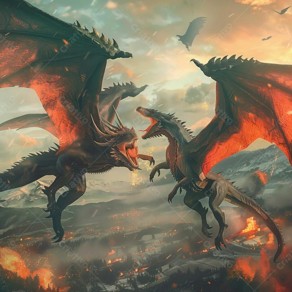 Dragão Mediava, Efeito 3D