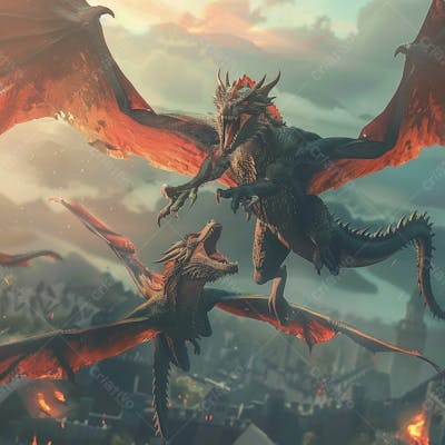 Dragão Mediava, Efeito 3D