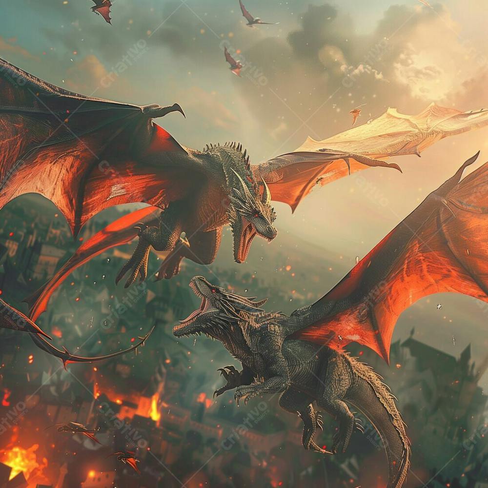 Dragão Mediava, Efeito 3D