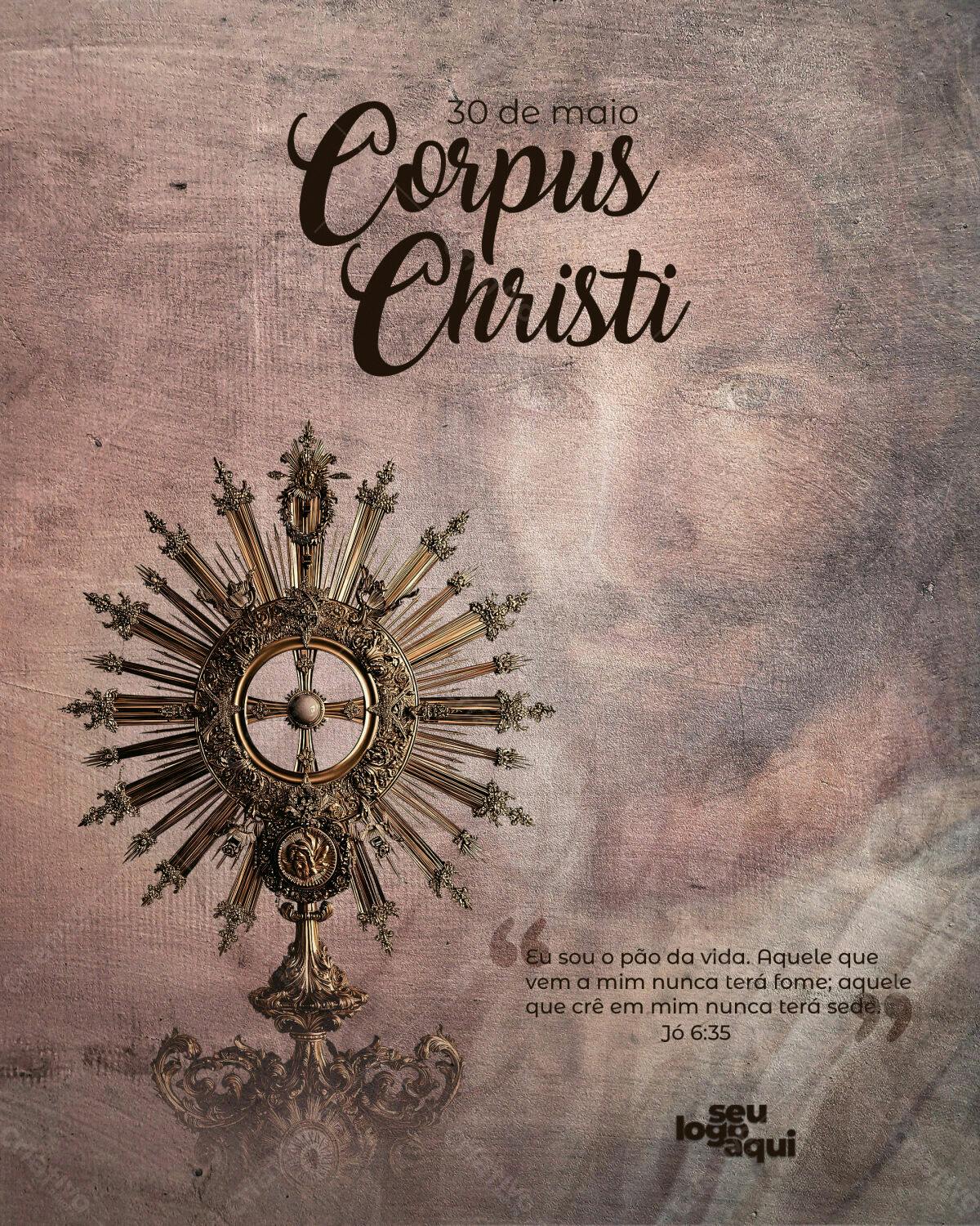 Flyer Corpus Christi PSD Editável