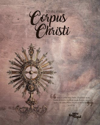 Corpus christi, religião, feriado, arte editável