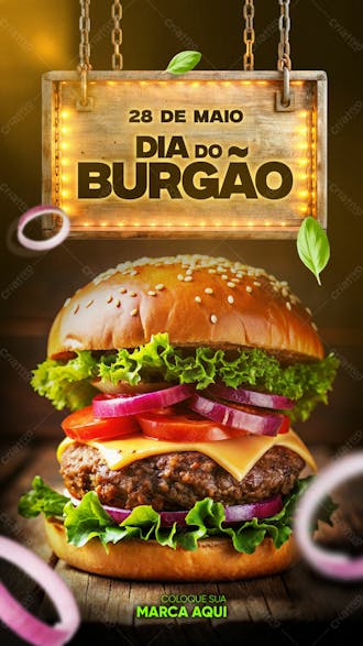 Dia 28 de maio dia internacional do hamburguer