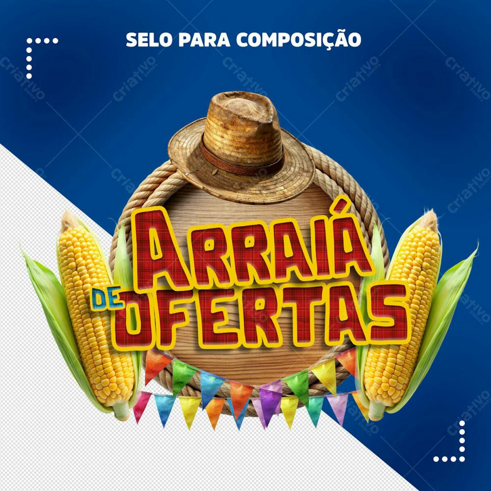 Selo Arraia De Ofertas Para Varejo