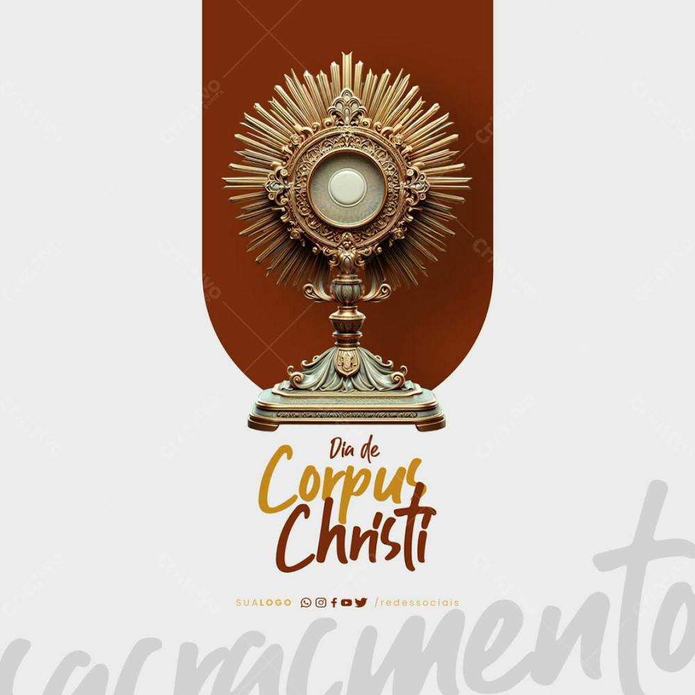 Social Media Dia De Corpus Christi 30 De Maio