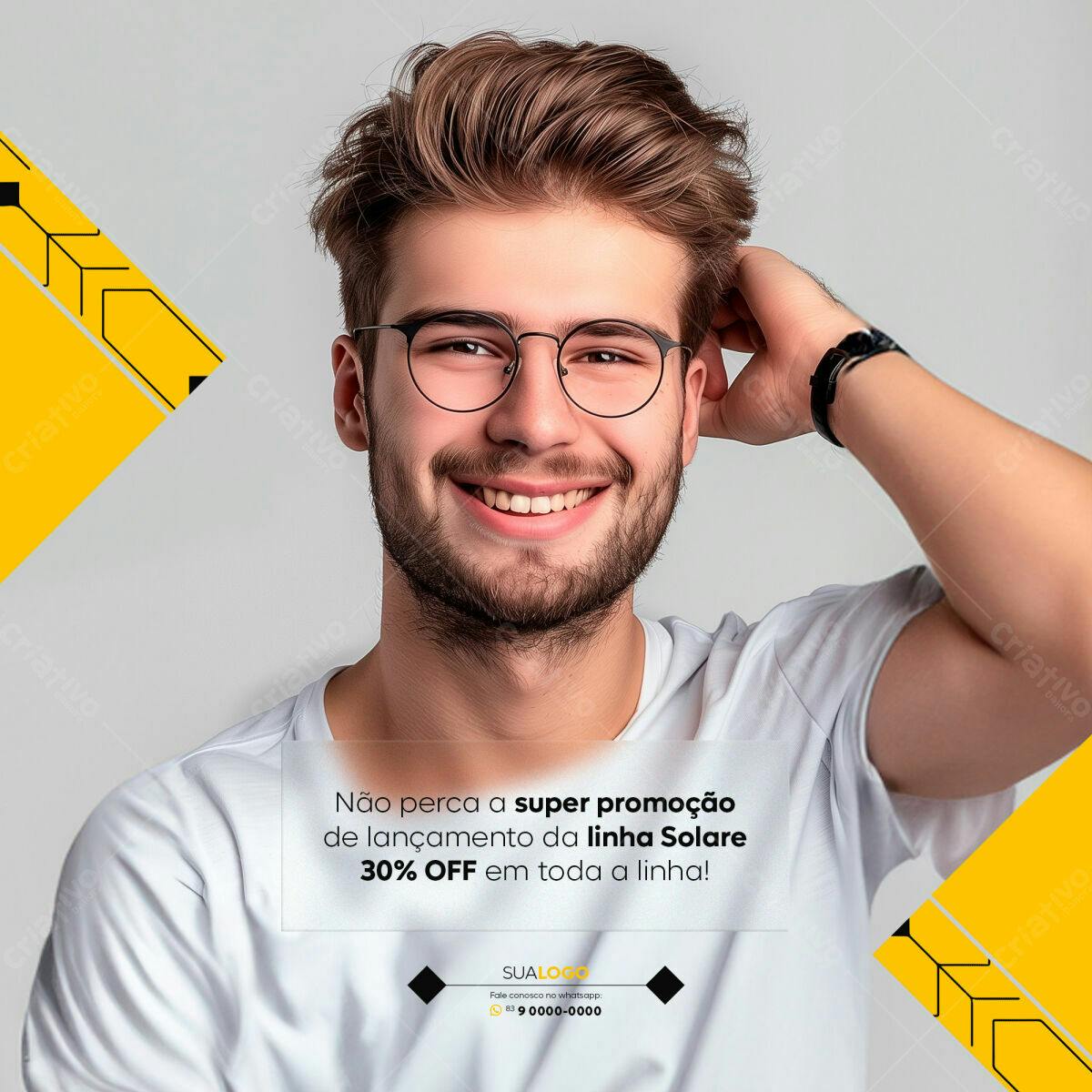 Post para Lançamento de Produto PSD Editável
