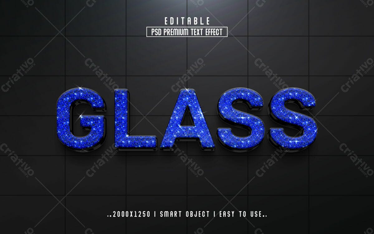 Efeito de Texto PSD Editável para Design de Luxo