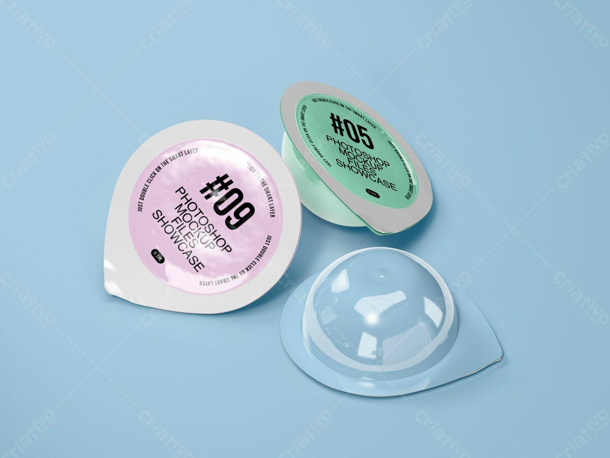 Mockup Embalagem para Produtos Cosméticos PSD Editável