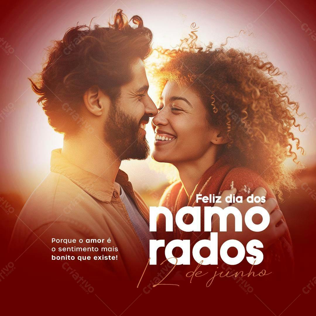Post para o Dia dos Namorados PSD Editável