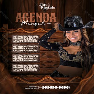 Feed vert eventos shows artistas