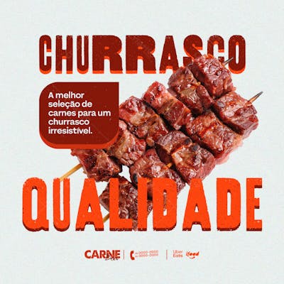 4 Social Media Churrascaria