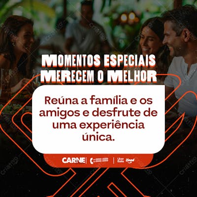 5 Social Media Churrascaria