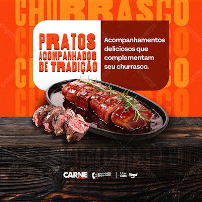 7 Social Media Churrascaria